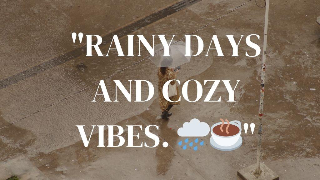 Best Rain Captions For Instagram